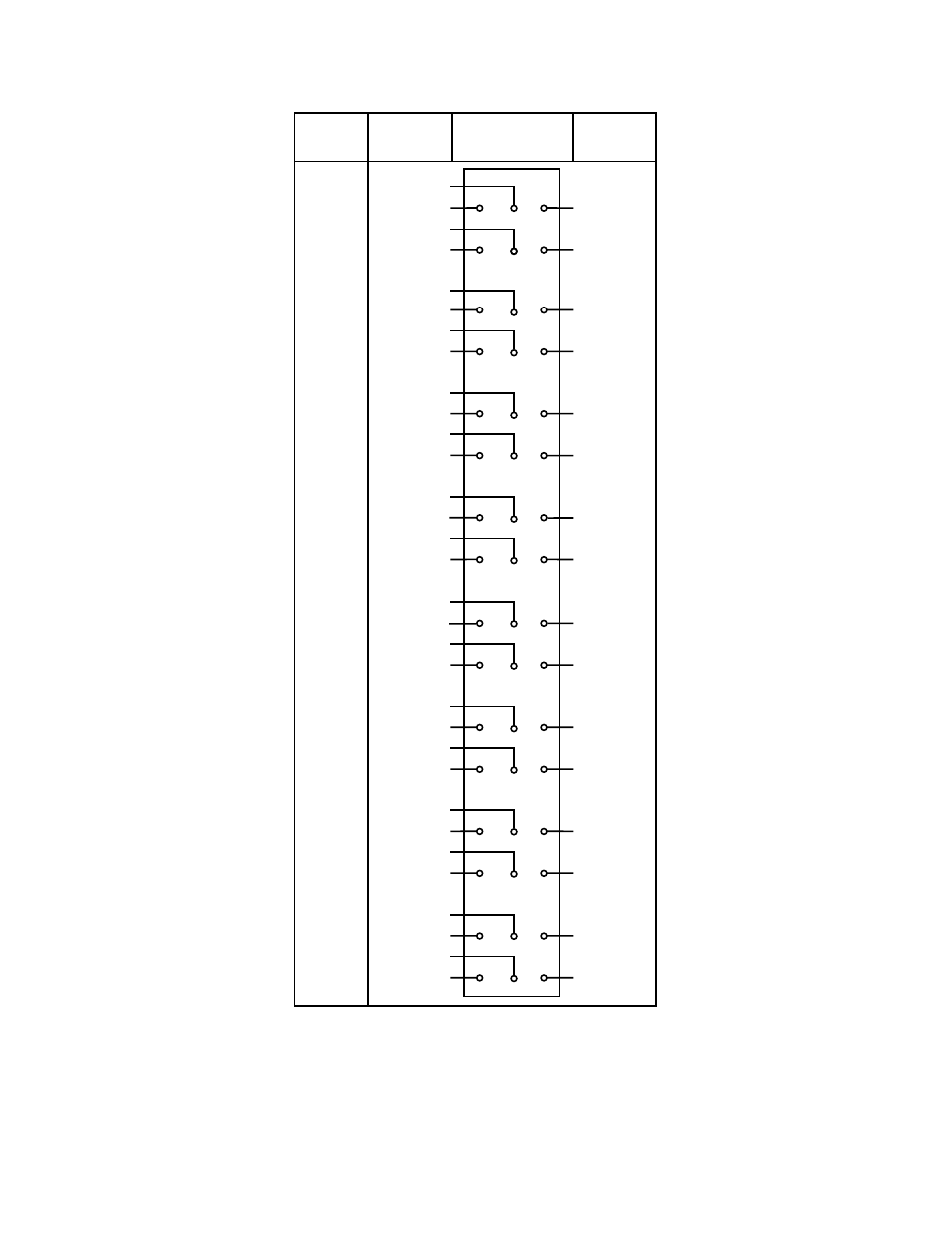 Figure d-1, Scxi-1163 front connector pin assignment | National Instruments SCXI-1163 User Manual | Page 70 / 103
