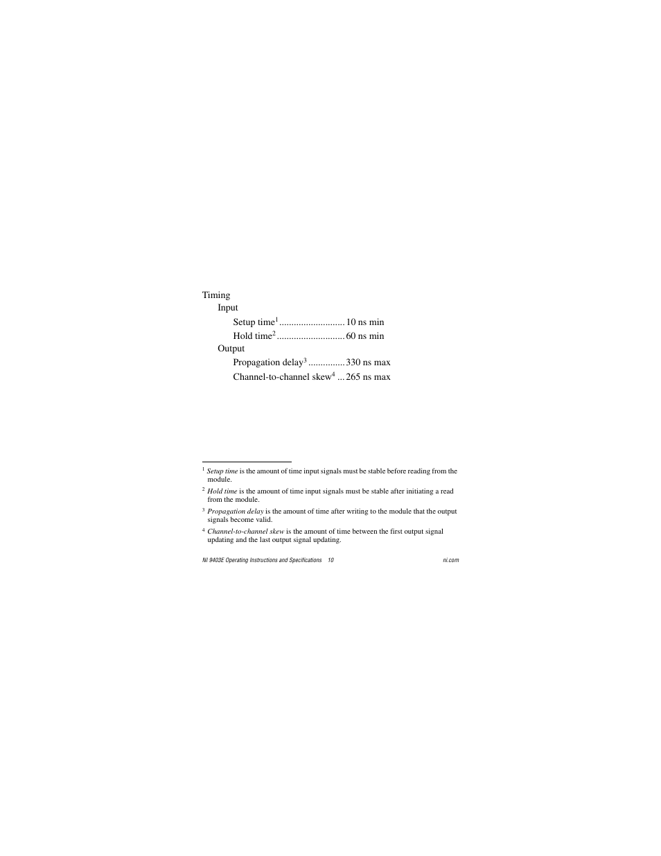 National Instruments NI 9403E User Manual | Page 10 / 19