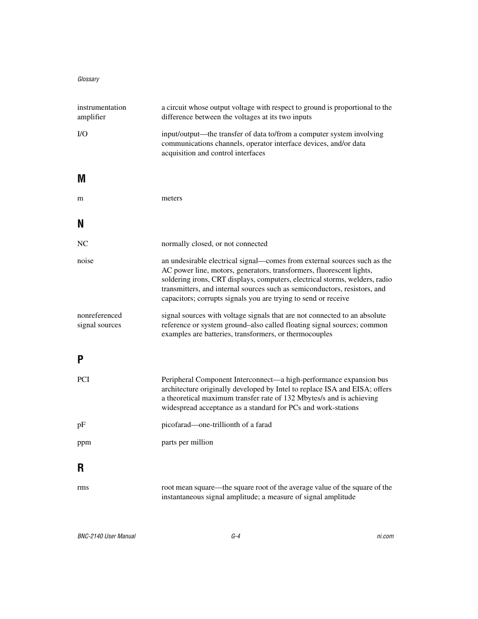 National Instruments BNC -2140 User Manual | Page 28 / 32