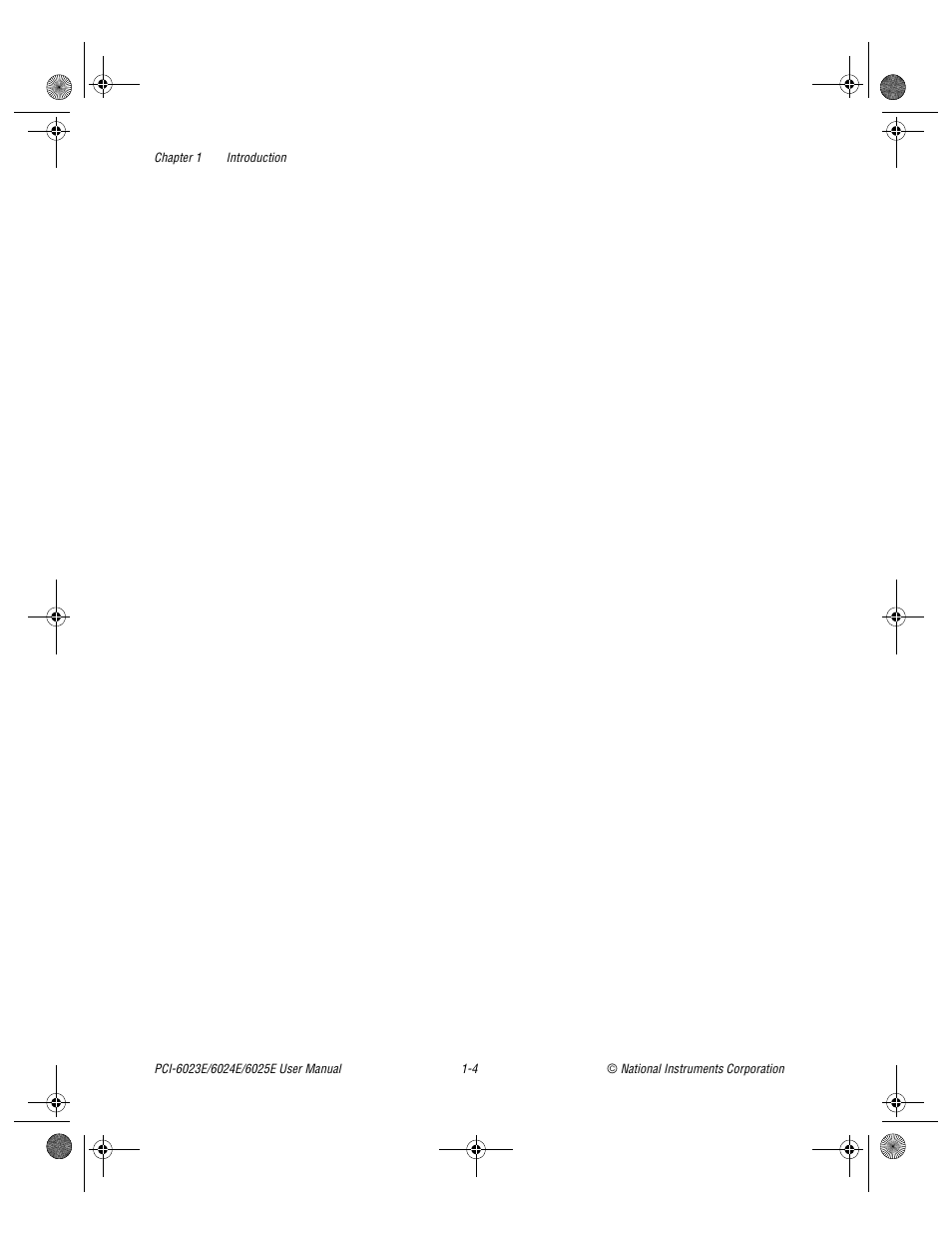 National Instruments PCI-6023E User Manual | Page 16 / 132