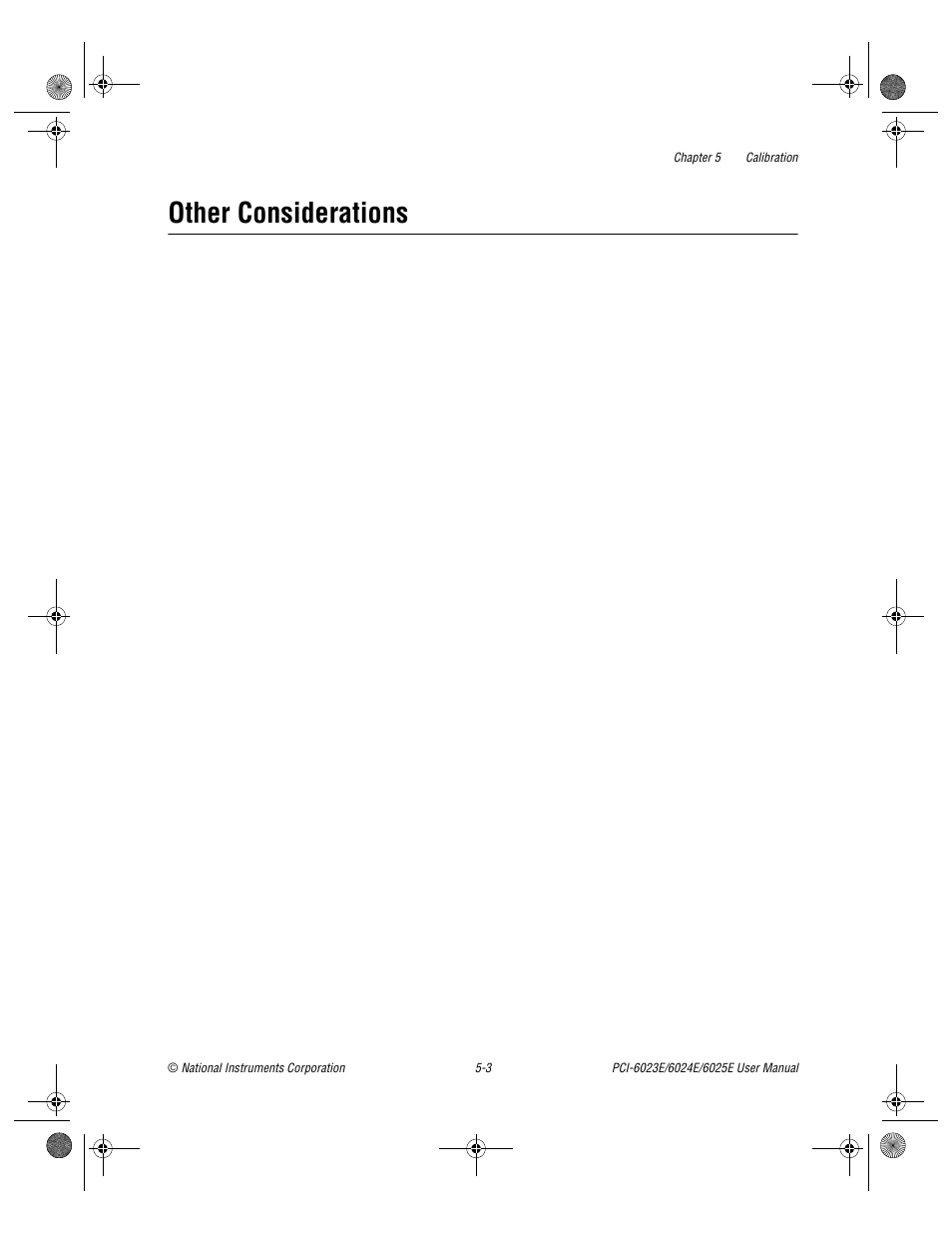 Other considerations, Other considerations -3 | National Instruments PCI-6023E User Manual | Page 82 / 132