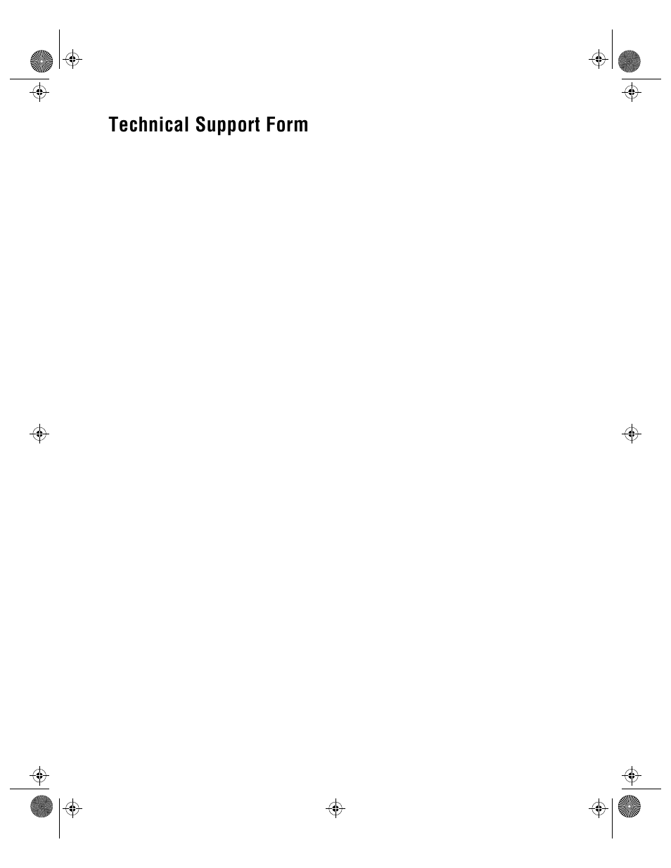 Technical support form | National Instruments PC-LPM-16/PnP User Manual | Page 111 / 125
