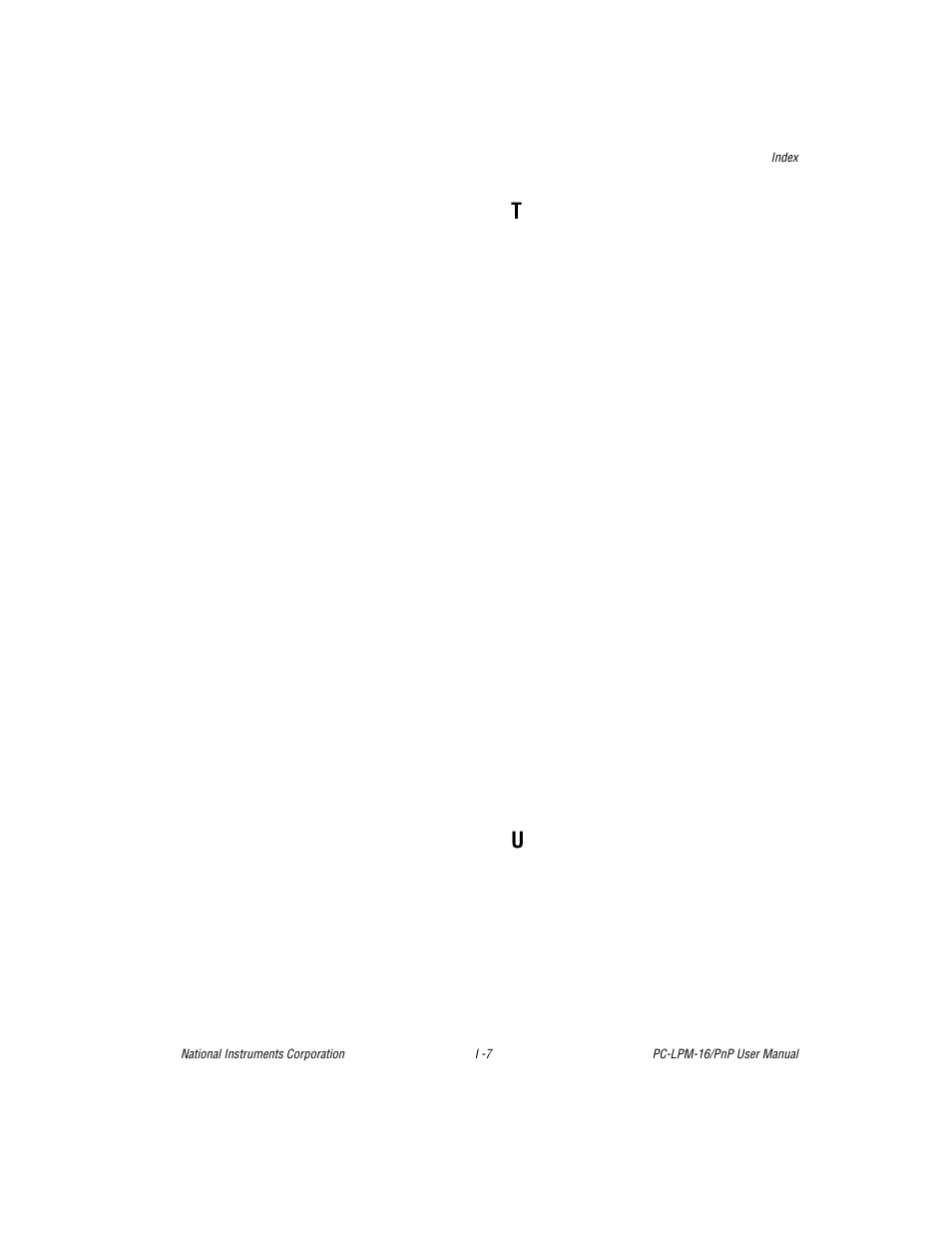 National Instruments PC-LPM-16/PnP User Manual | Page 125 / 125