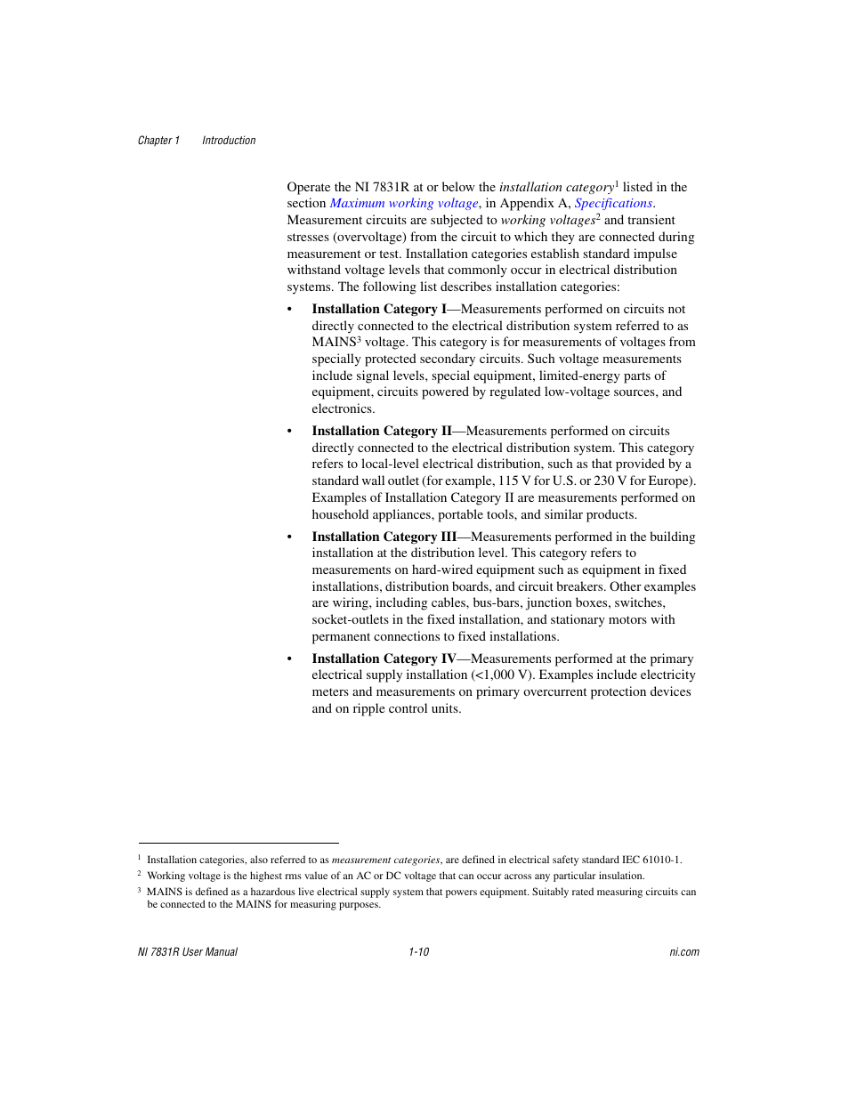 National Instruments NI 7831R User Manual | Page 19 / 71