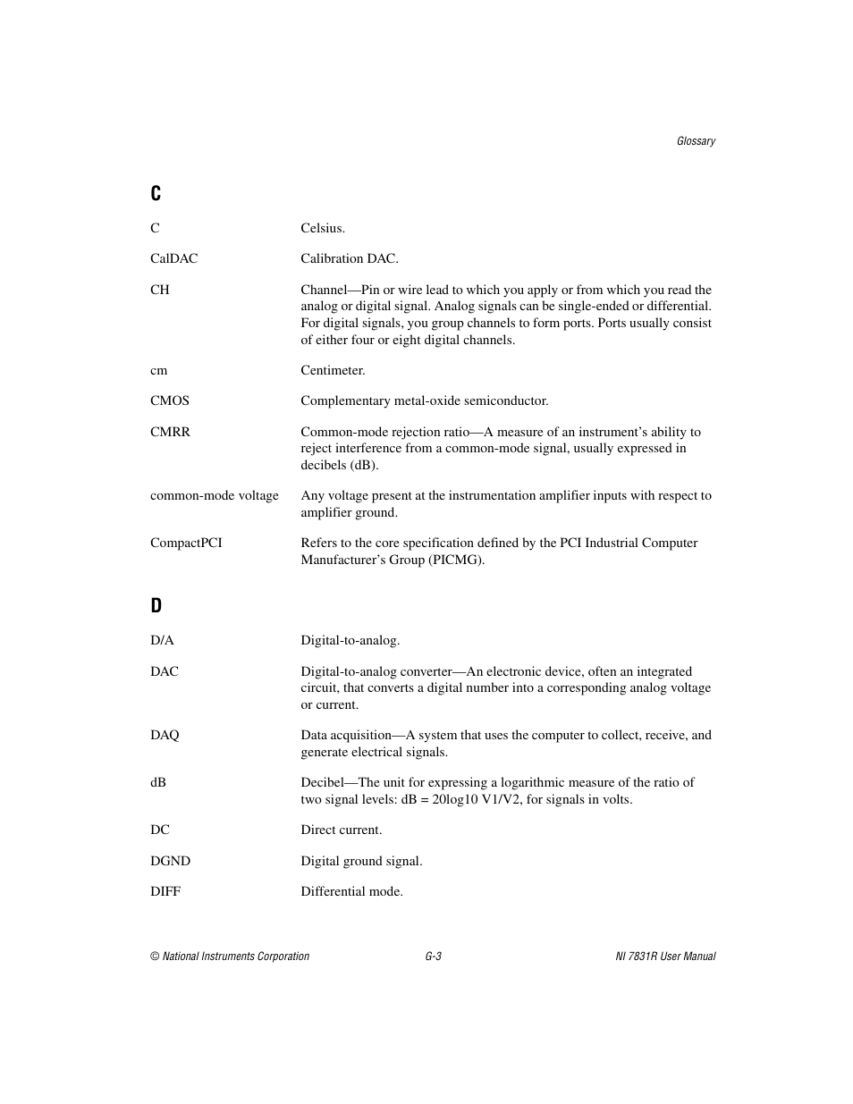 National Instruments NI 7831R User Manual | Page 66 / 71