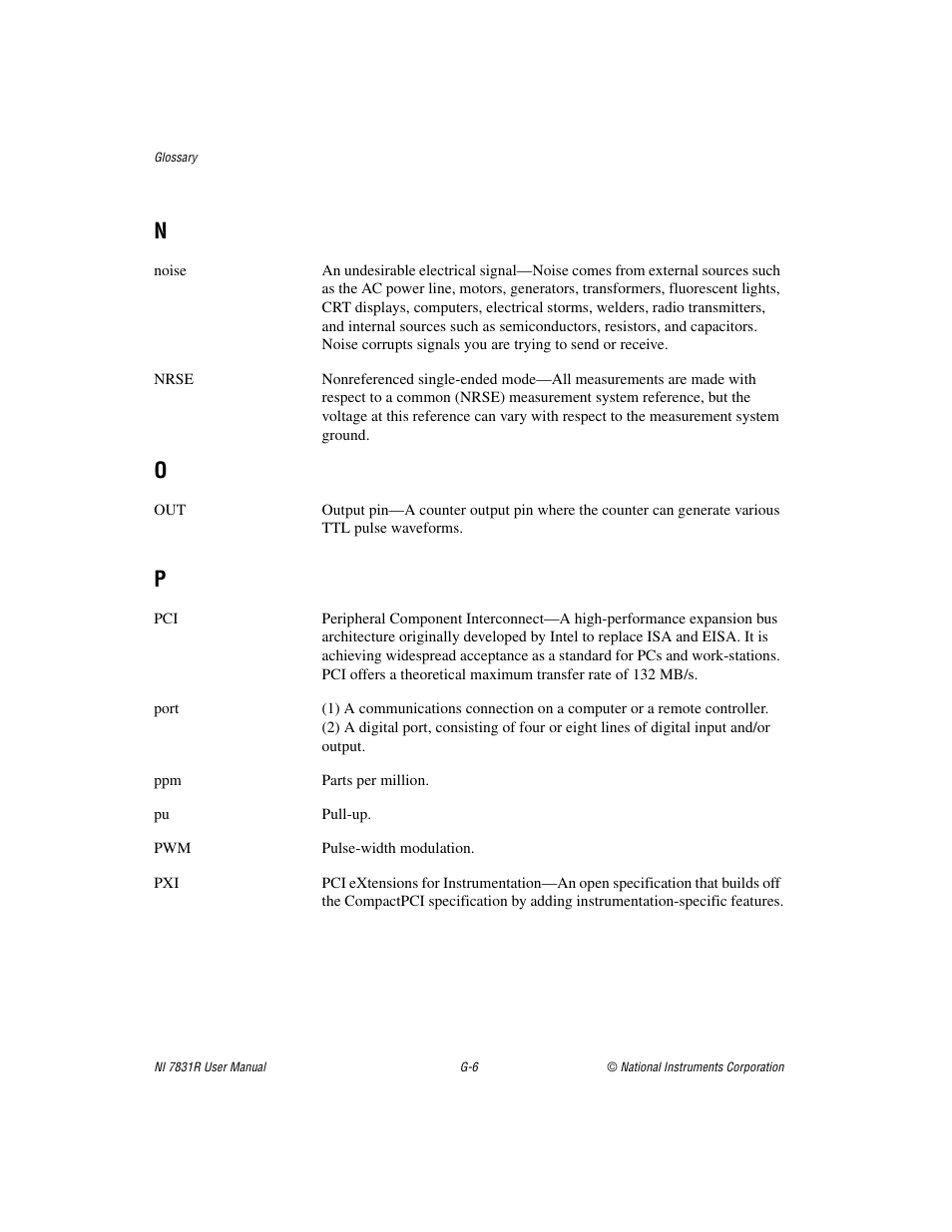 National Instruments NI 7831R User Manual | Page 69 / 71