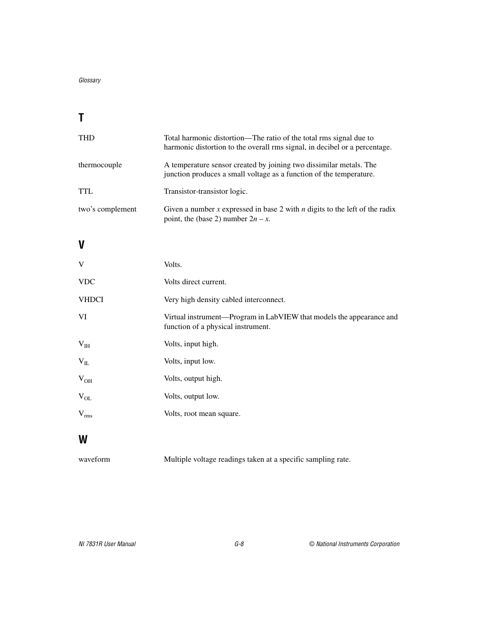 National Instruments NI 7831R User Manual | Page 71 / 71