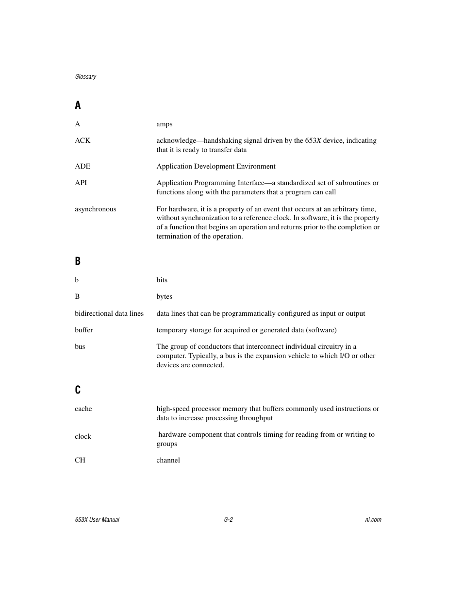 National Instruments 653X User Manual | Page 128 / 147