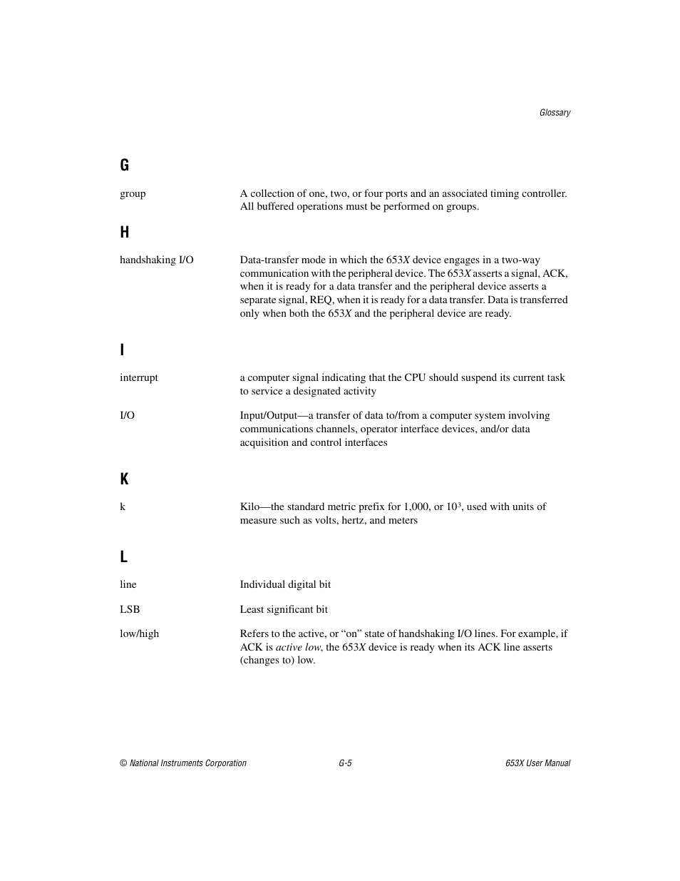 National Instruments 653X User Manual | Page 131 / 147
