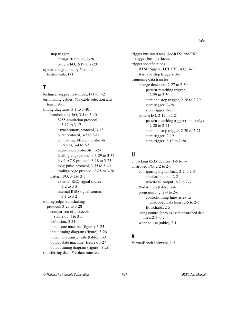 National Instruments 653X User Manual | Page 146 / 147