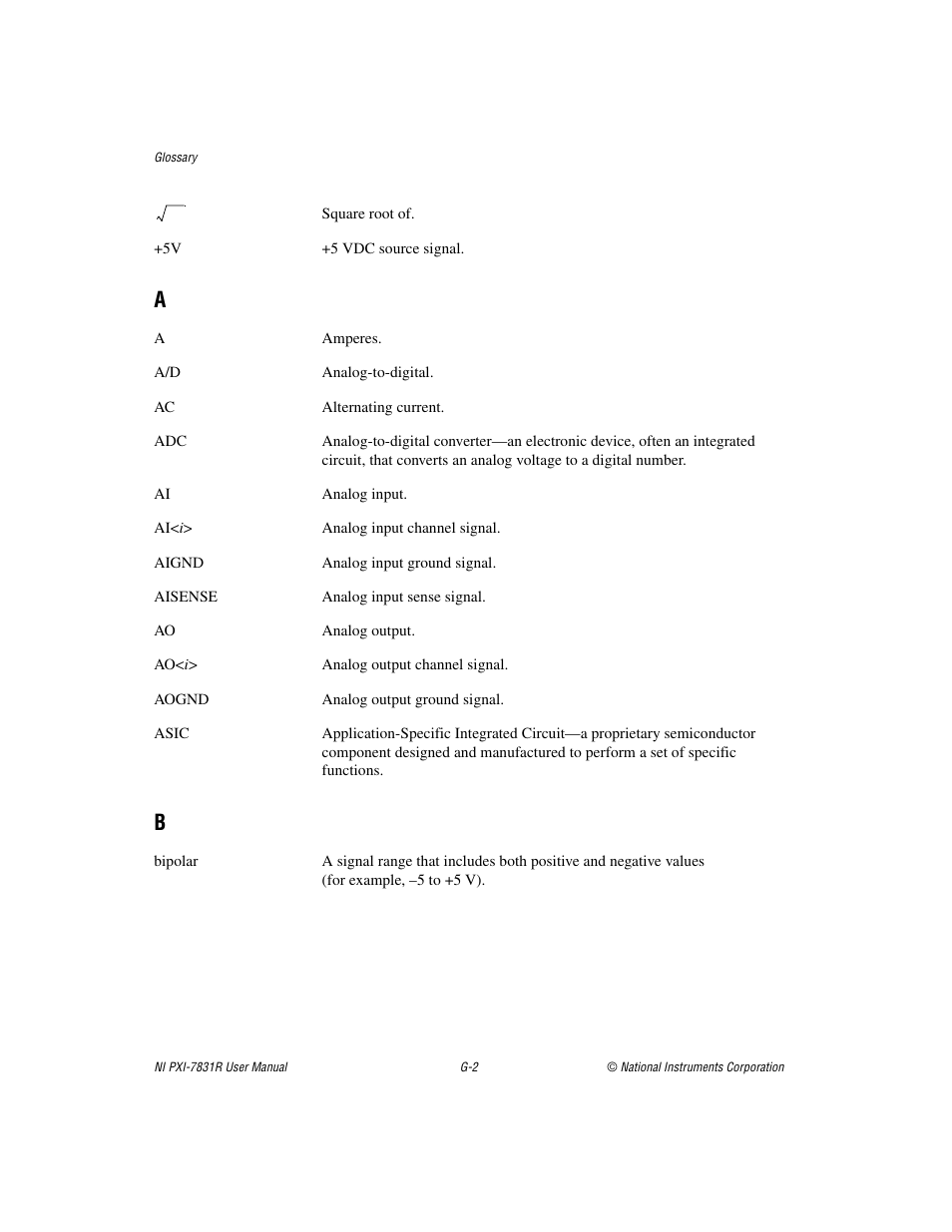 National Instruments NI PXI-7831R User Manual | Page 67 / 73