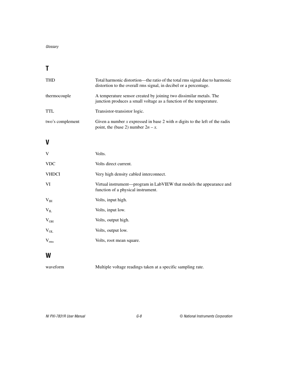National Instruments NI PXI-7831R User Manual | Page 73 / 73