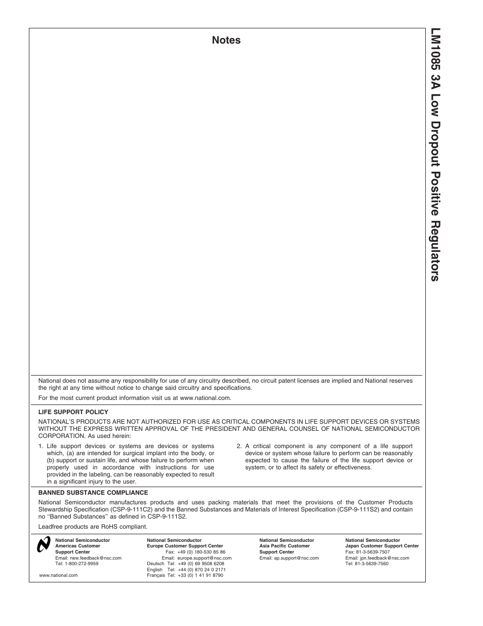 National Instruments LM1085 Series User Manual | Page 13 / 13