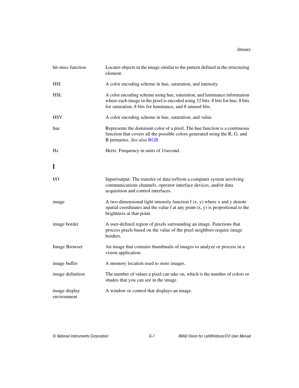 National Instruments IMAQ Vision for LabWindows TM /CVI User Manual | Page 103 / 119