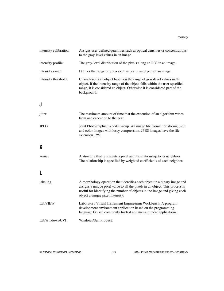 National Instruments IMAQ Vision for LabWindows TM /CVI User Manual | Page 105 / 119