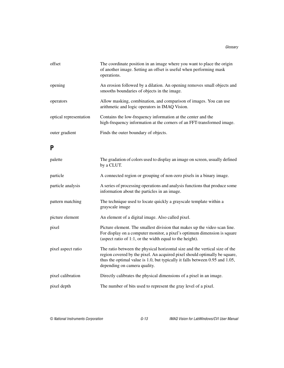 National Instruments IMAQ Vision for LabWindows TM /CVI User Manual | Page 109 / 119
