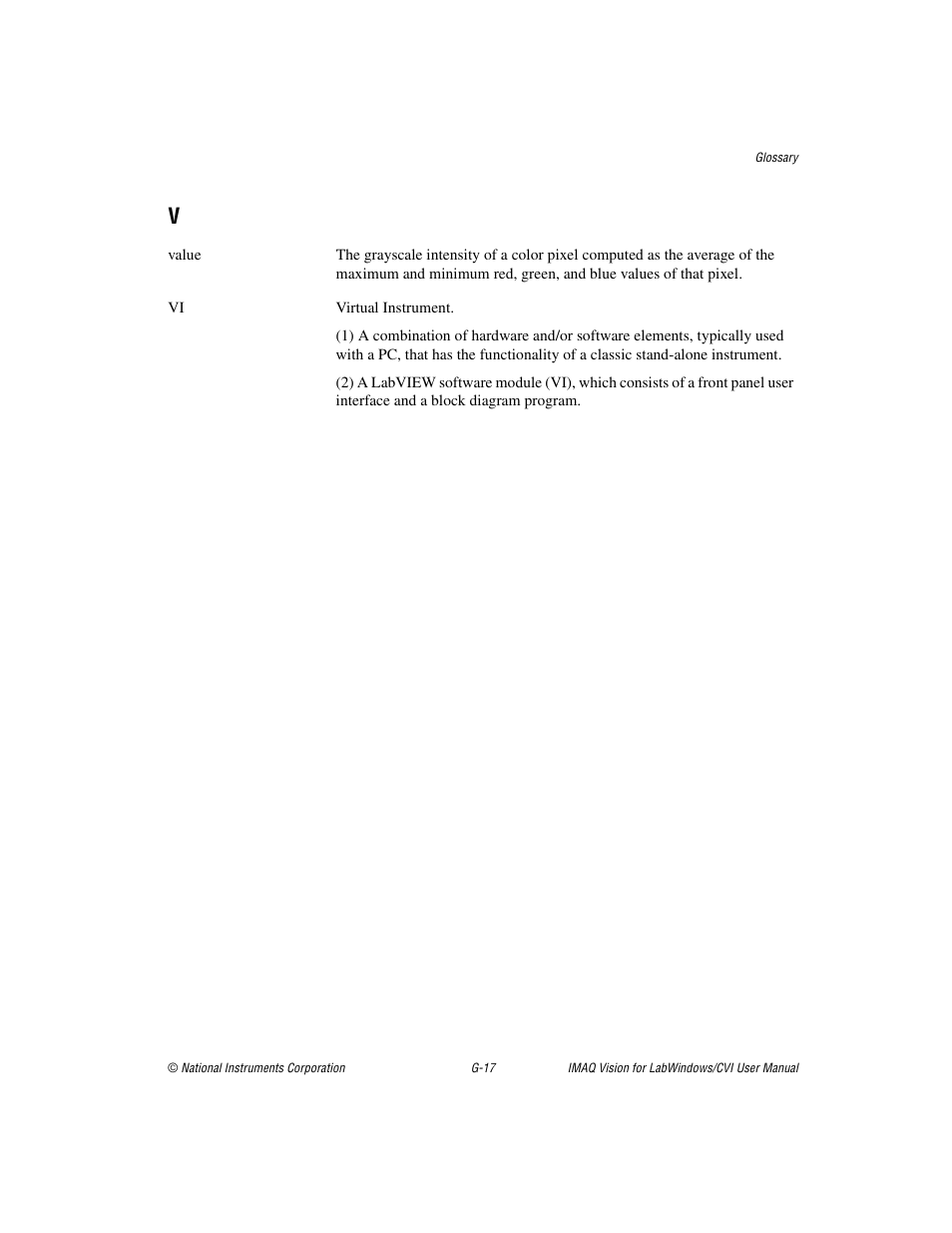 National Instruments IMAQ Vision for LabWindows TM /CVI User Manual | Page 113 / 119