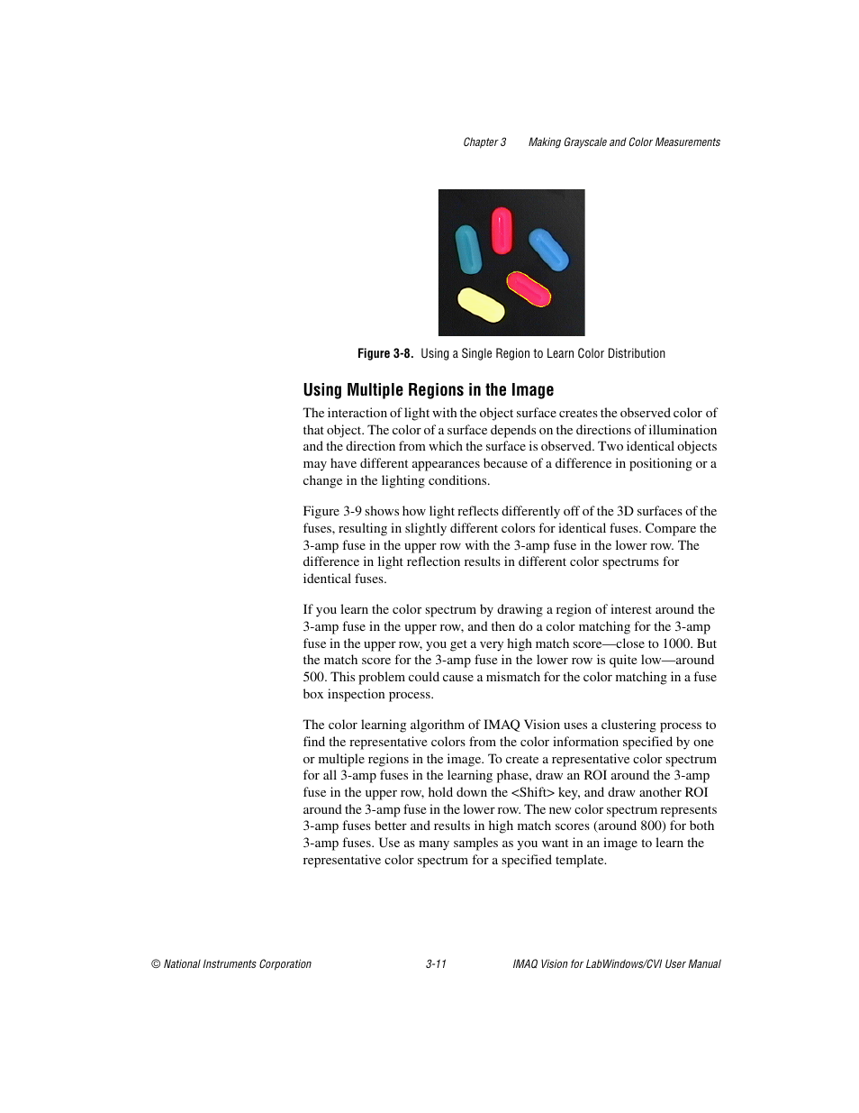 Using multiple regions in the image | National Instruments IMAQ Vision for LabWindows TM /CVI User Manual | Page 40 / 119