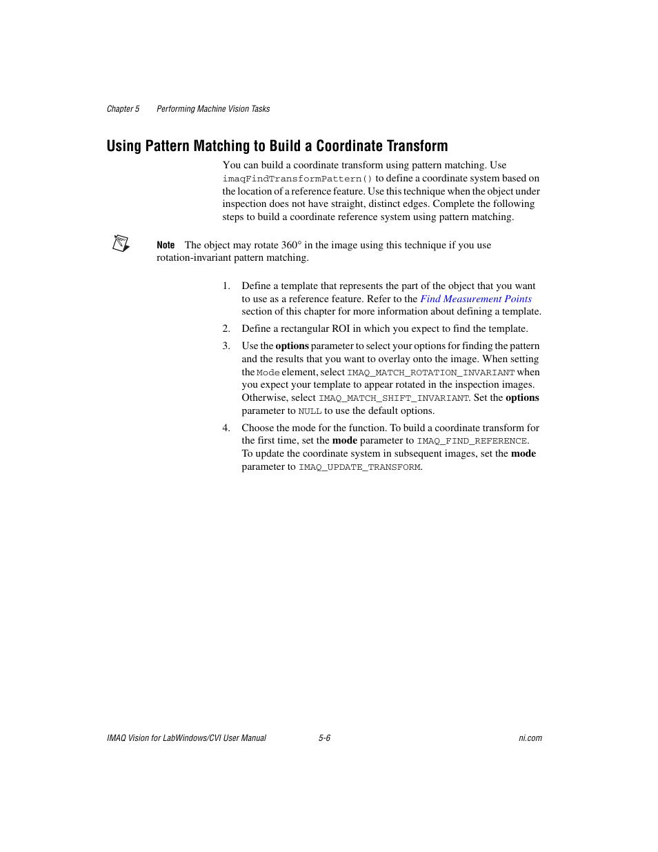 National Instruments IMAQ Vision for LabWindows TM /CVI User Manual | Page 58 / 119