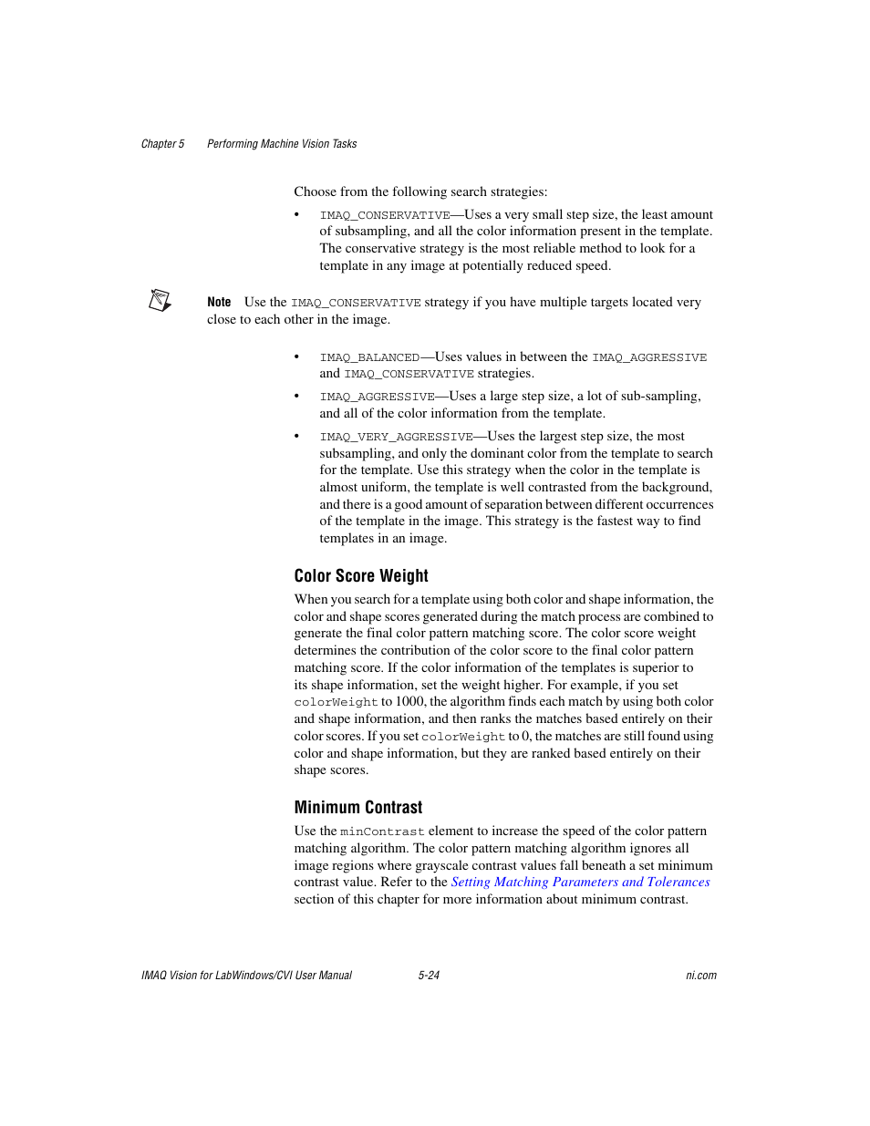 National Instruments IMAQ Vision for LabWindows TM /CVI User Manual | Page 76 / 119