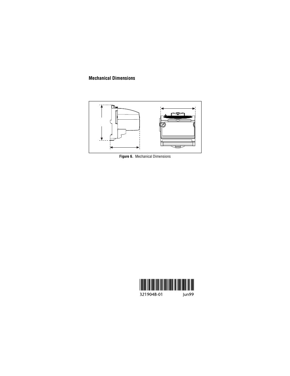 Figure 6. mechanical dimensions, Mechanical dimensions | National Instruments FP-RLY-420 User Manual | Page 12 / 12