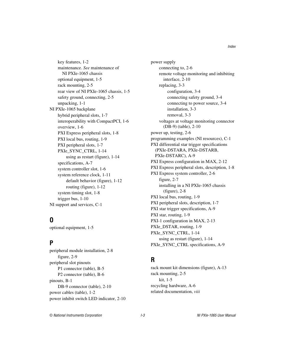 National Instruments PXI Express NI PXIe-1065 User Manual | Page 73 / 75