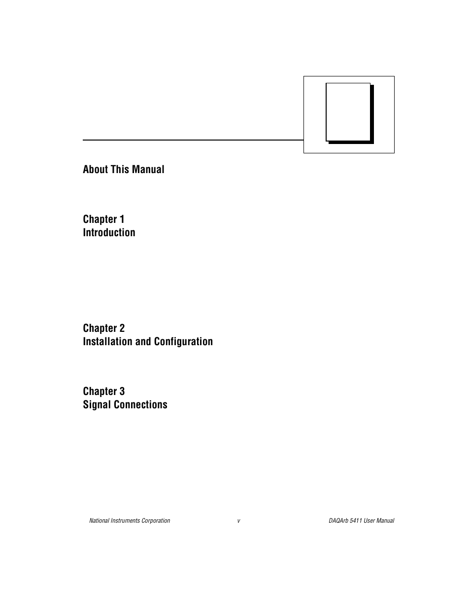 National Instruments 5411 User Manual | Page 4 / 84