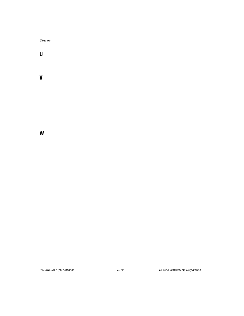 National Instruments 5411 User Manual | Page 78 / 84
