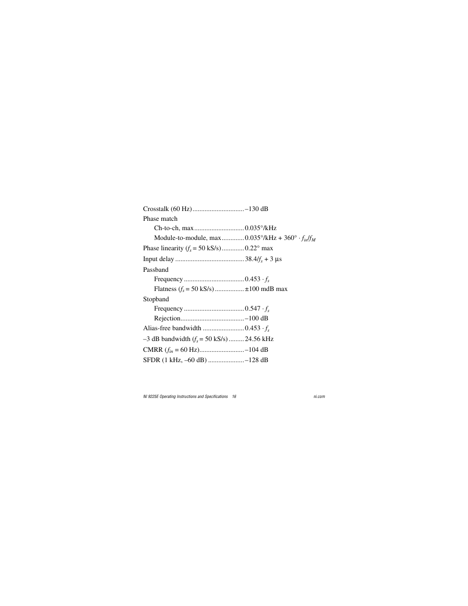 National Instruments NI 9225E User Manual | Page 16 / 25