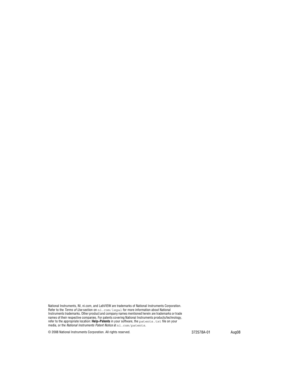 National Instruments Smart Camera User Manual | Page 11 / 11
