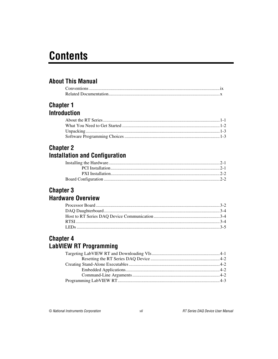 National Instruments RT Series User Manual | Page 6 / 36