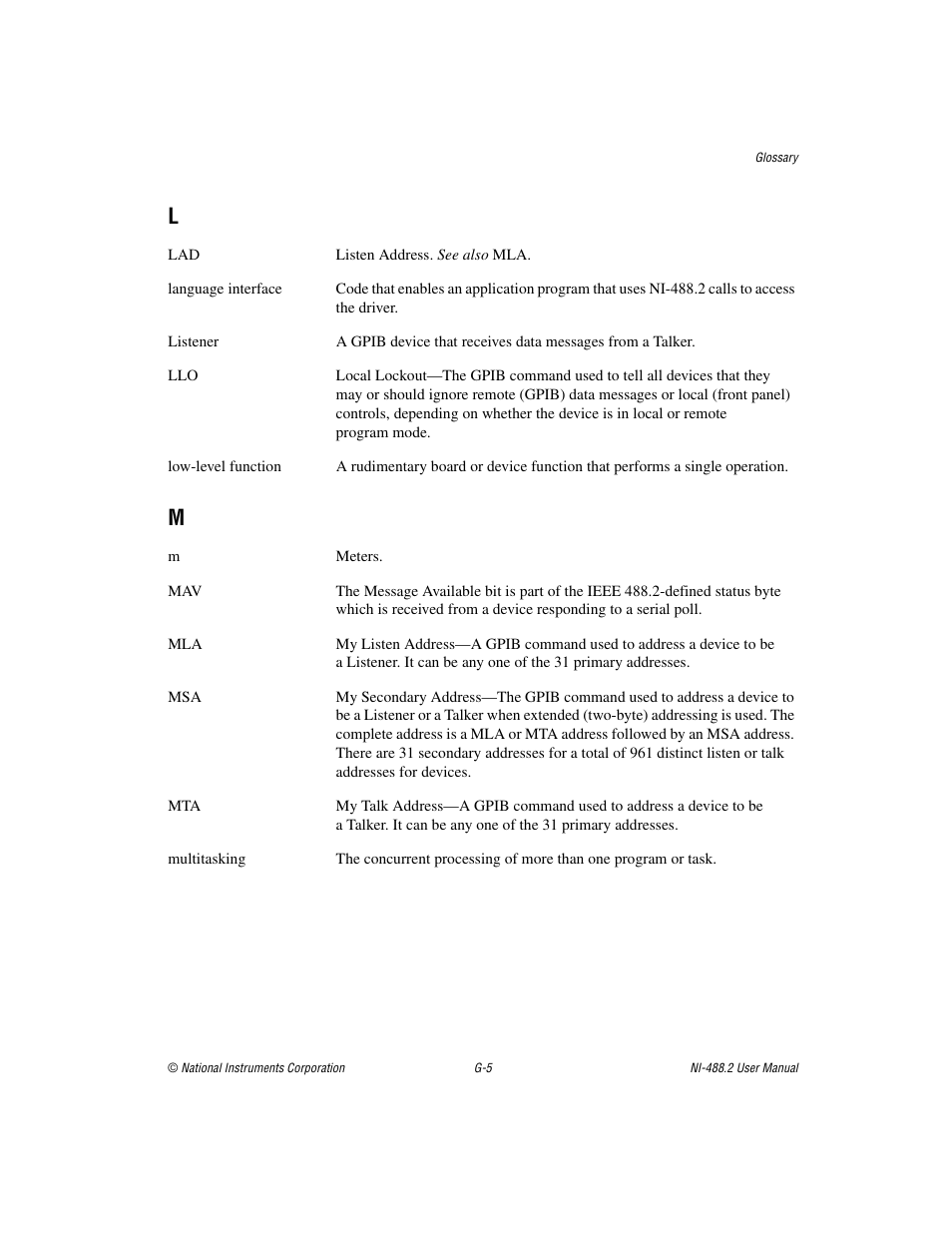 National Instruments NI-488.2 User Manual | Page 122 / 134