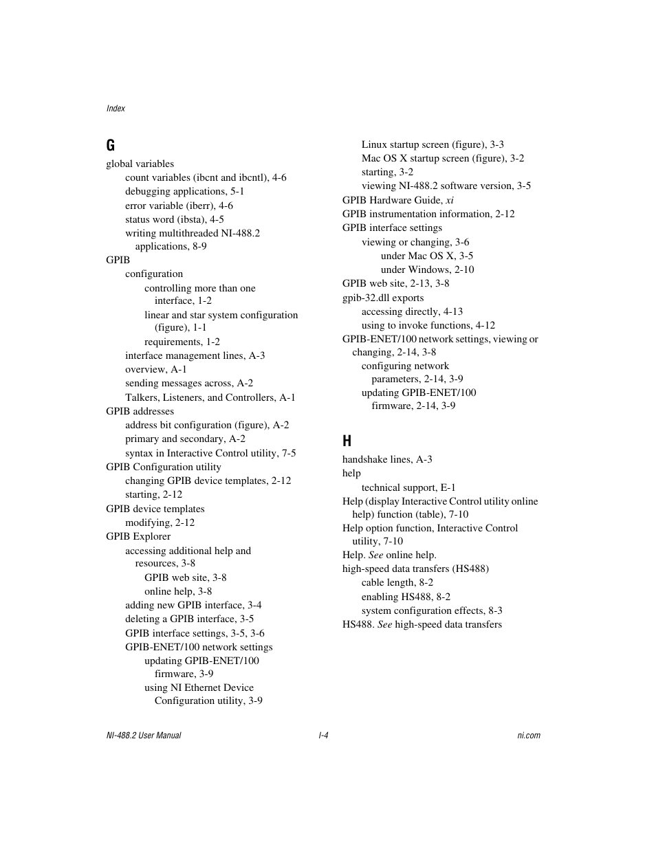 National Instruments NI-488.2 User Manual | Page 129 / 134
