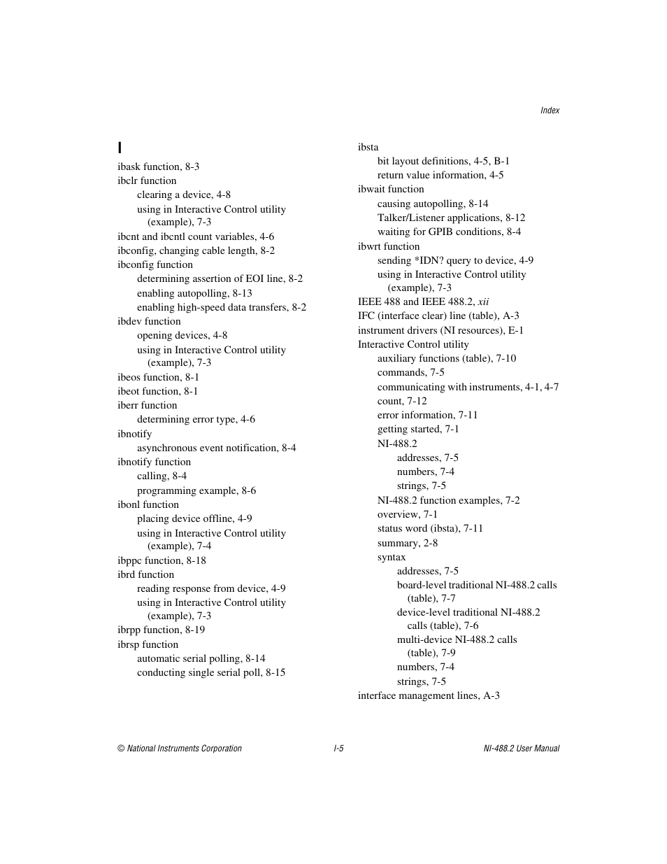 National Instruments NI-488.2 User Manual | Page 130 / 134