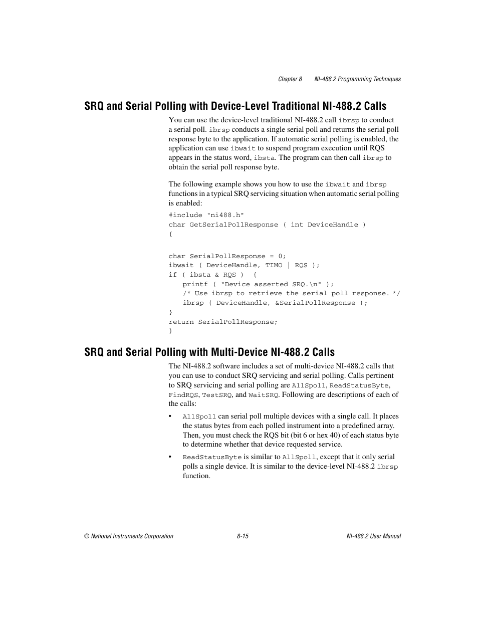 National Instruments NI-488.2 User Manual | Page 87 / 134