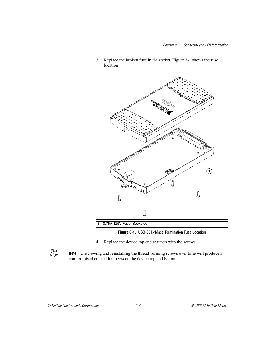 National Instruments Data Acquisition Device NI USB-621x User Manual | Page 32 / 185