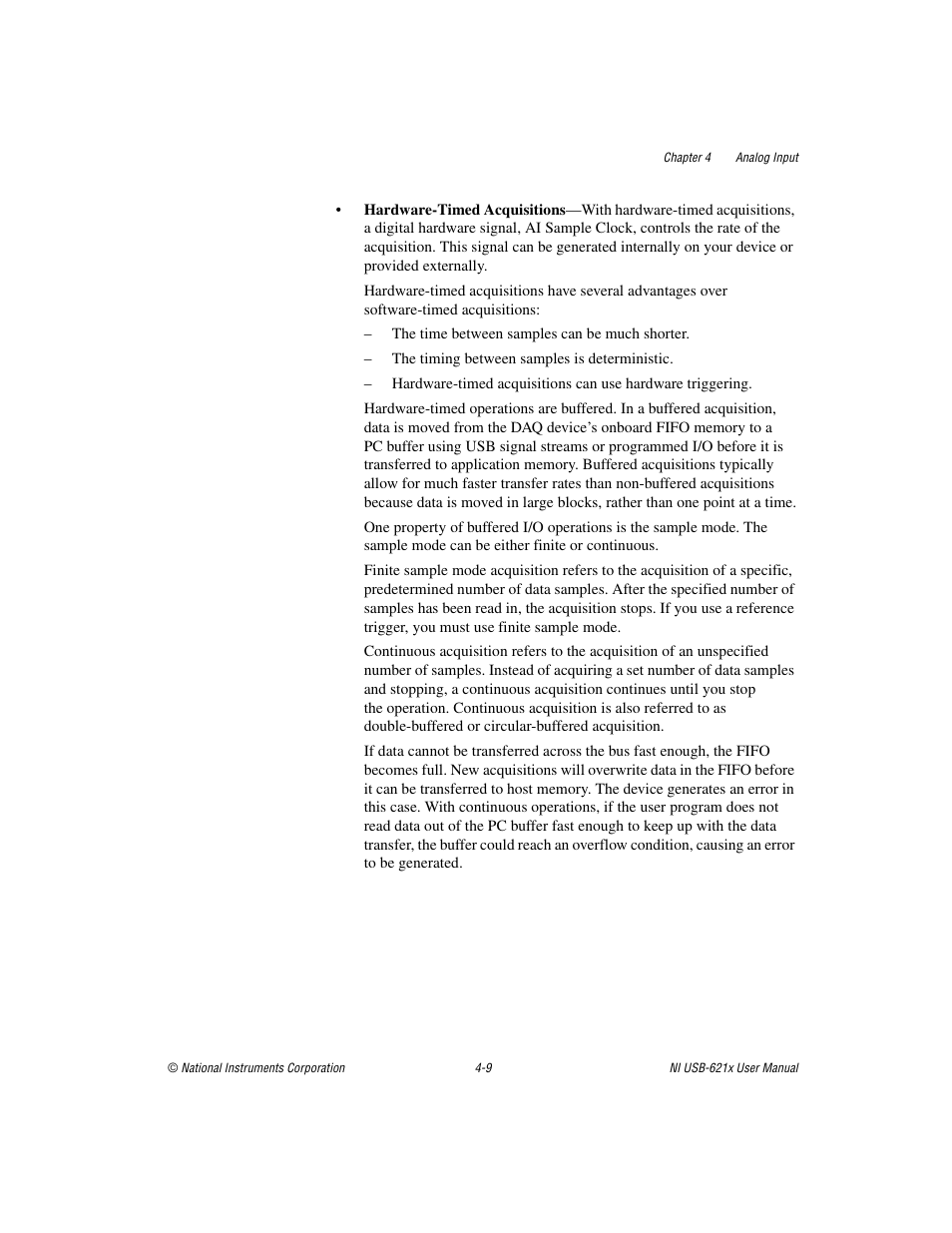National Instruments Data Acquisition Device NI USB-621x User Manual | Page 42 / 185