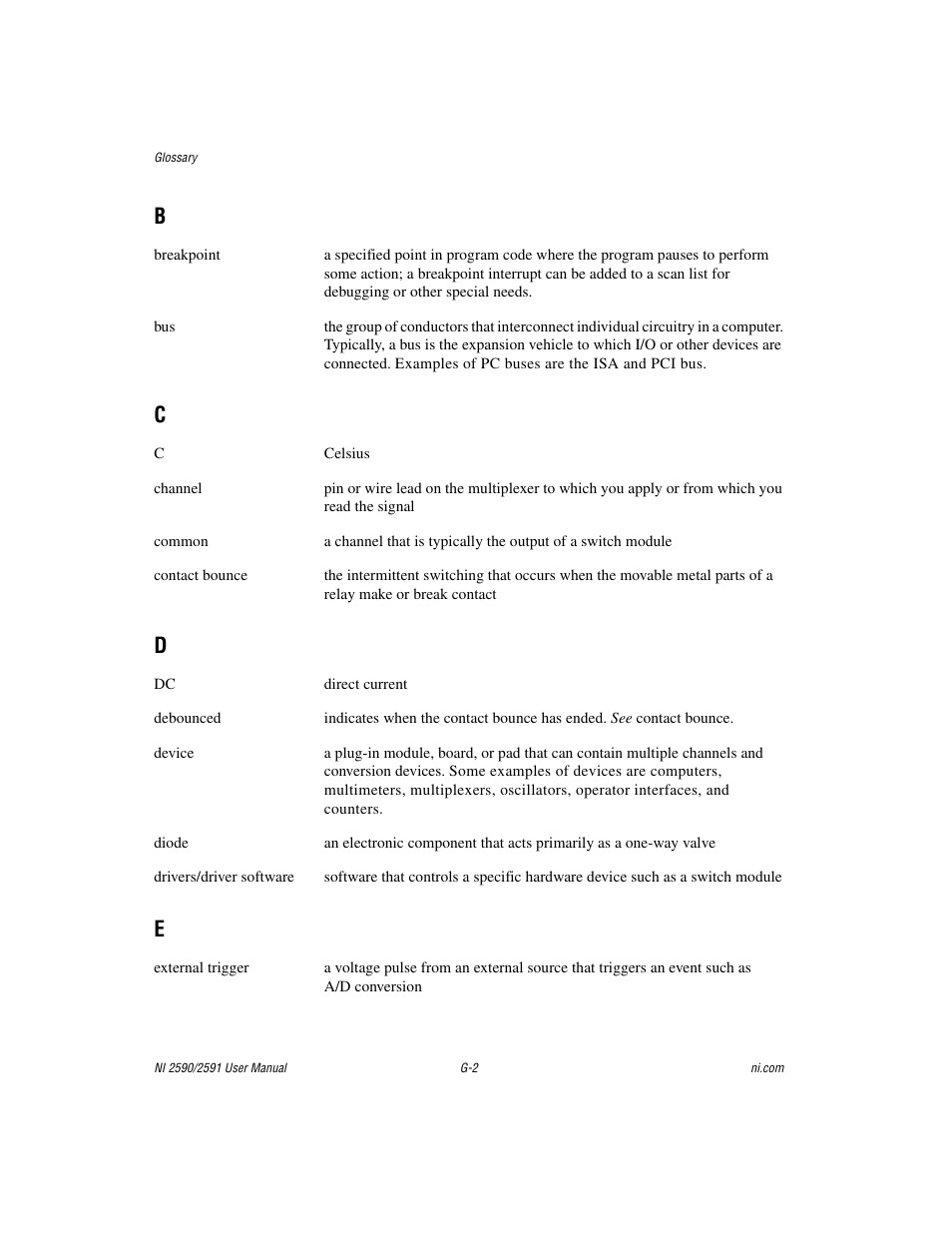 National Instruments NI 2590/2591 User Manual | Page 38 / 44