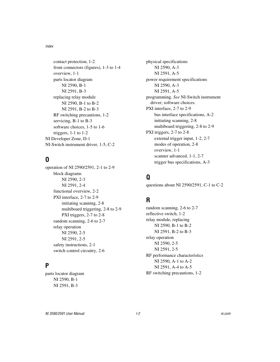 National Instruments NI 2590/2591 User Manual | Page 43 / 44