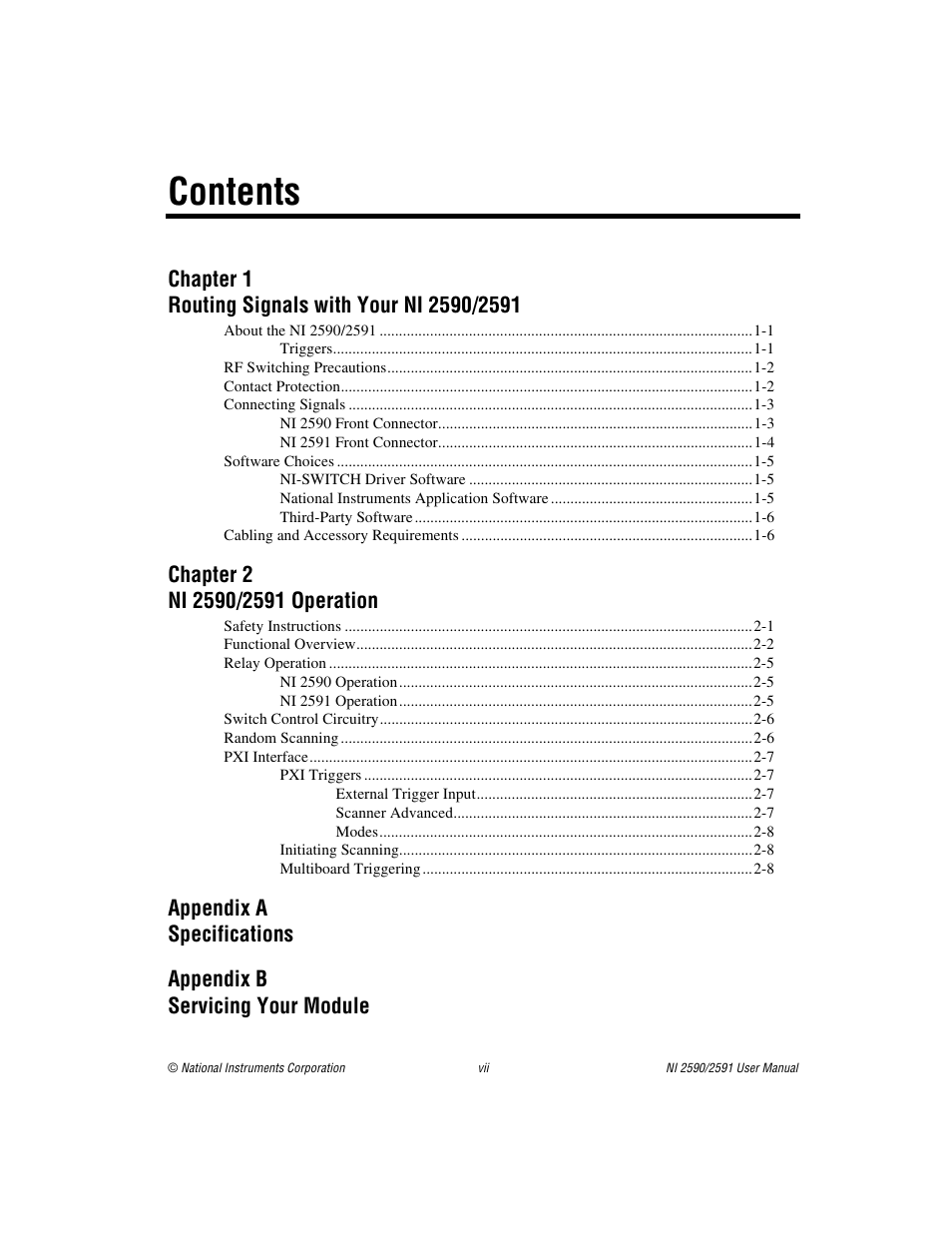 National Instruments NI 2590/2591 User Manual | Page 7 / 44
