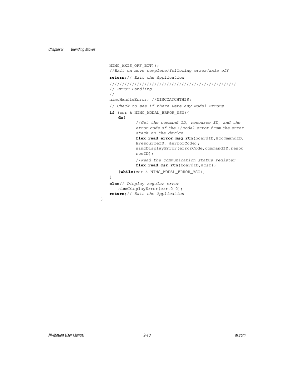 National Instruments NI-Motion User Manual | Page 122 / 305