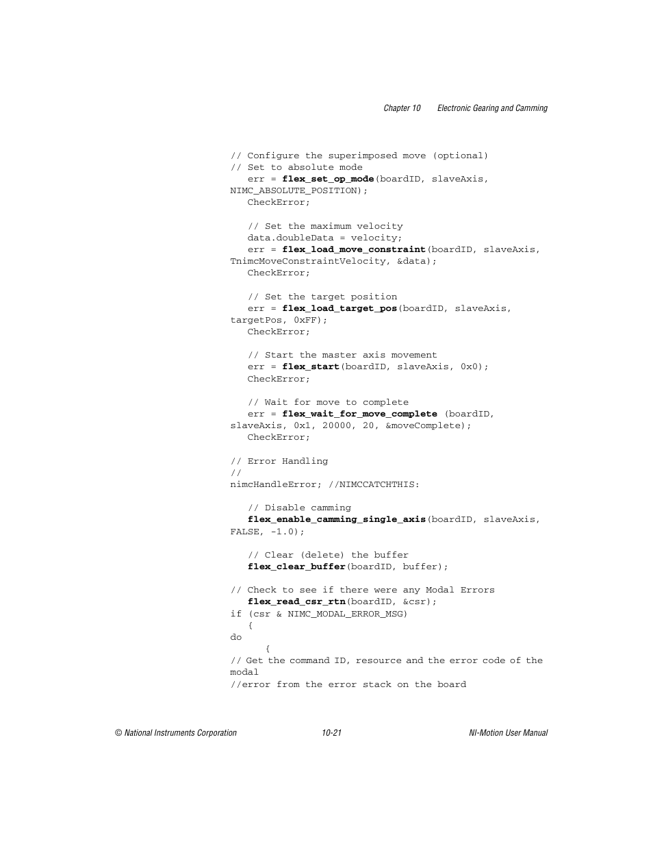 National Instruments NI-Motion User Manual | Page 143 / 305