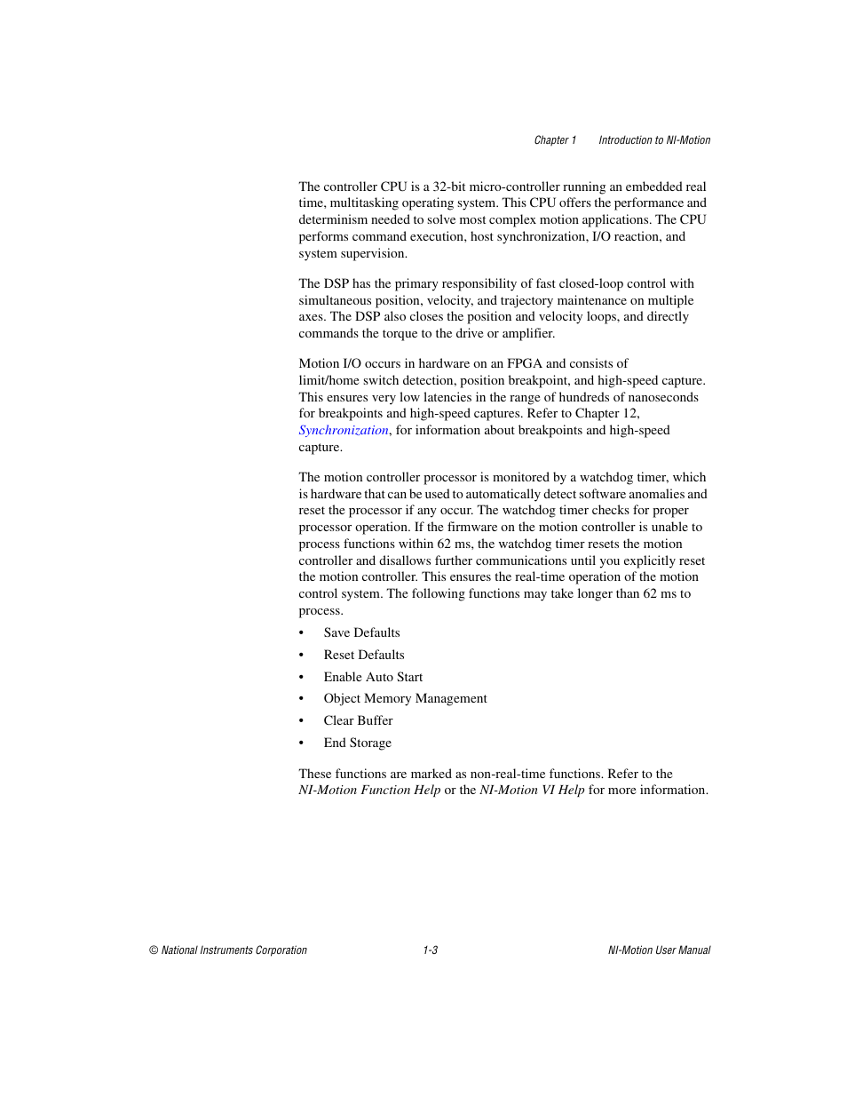 National Instruments NI-Motion User Manual | Page 17 / 305
