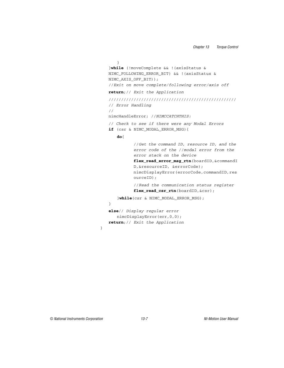 National Instruments NI-Motion User Manual | Page 197 / 305