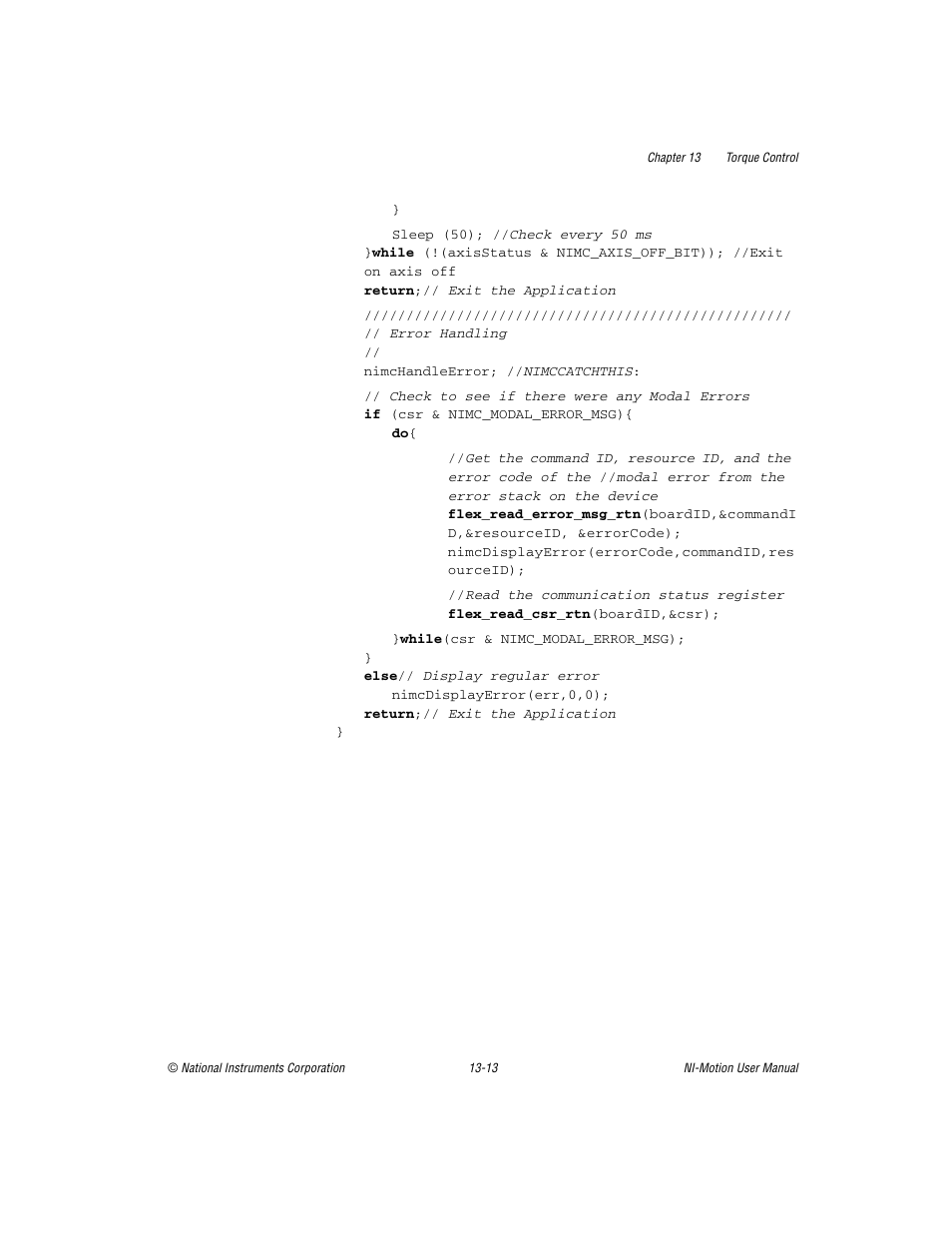 National Instruments NI-Motion User Manual | Page 203 / 305