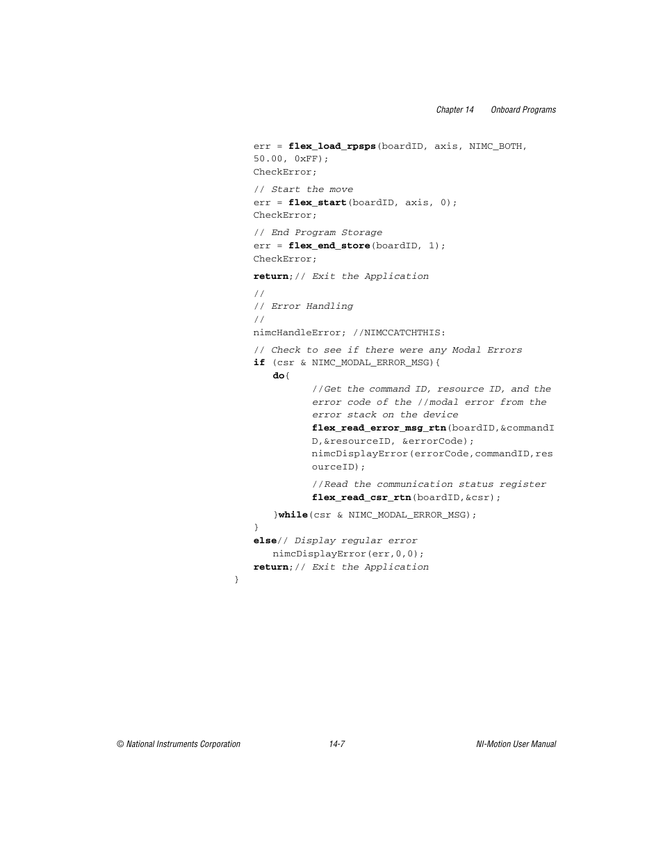 National Instruments NI-Motion User Manual | Page 215 / 305