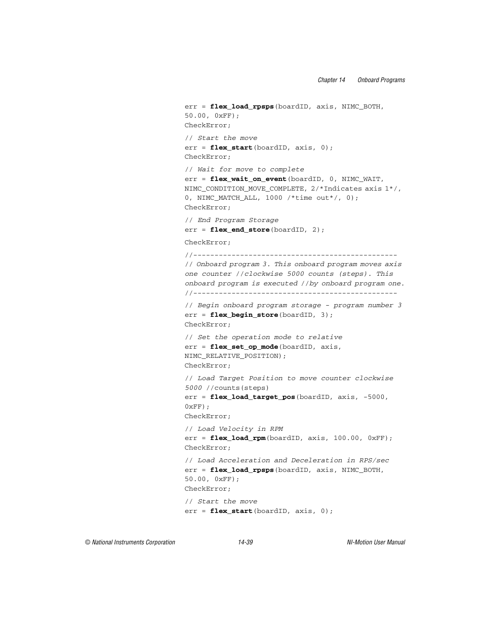 National Instruments NI-Motion User Manual | Page 247 / 305