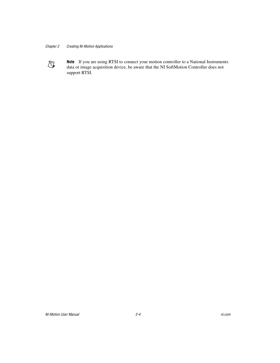 National Instruments NI-Motion User Manual | Page 27 / 305