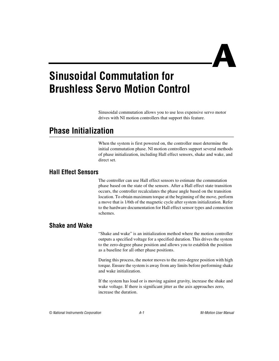 National Instruments NI-Motion User Manual | Page 280 / 305