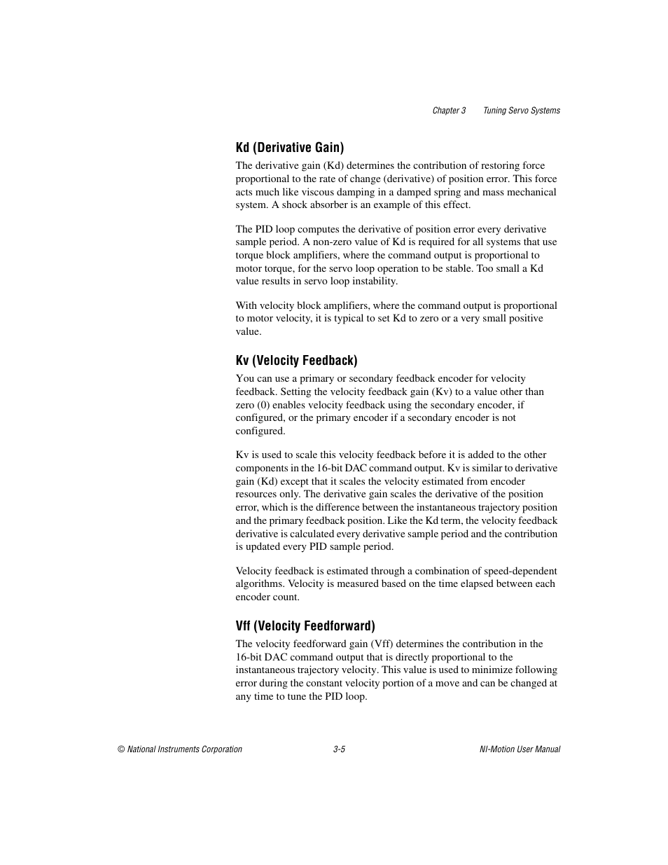 National Instruments NI-Motion User Manual | Page 33 / 305